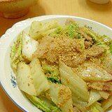 簡単おかず♪ゴマたっぷり！白菜と豚バラのごま炒め